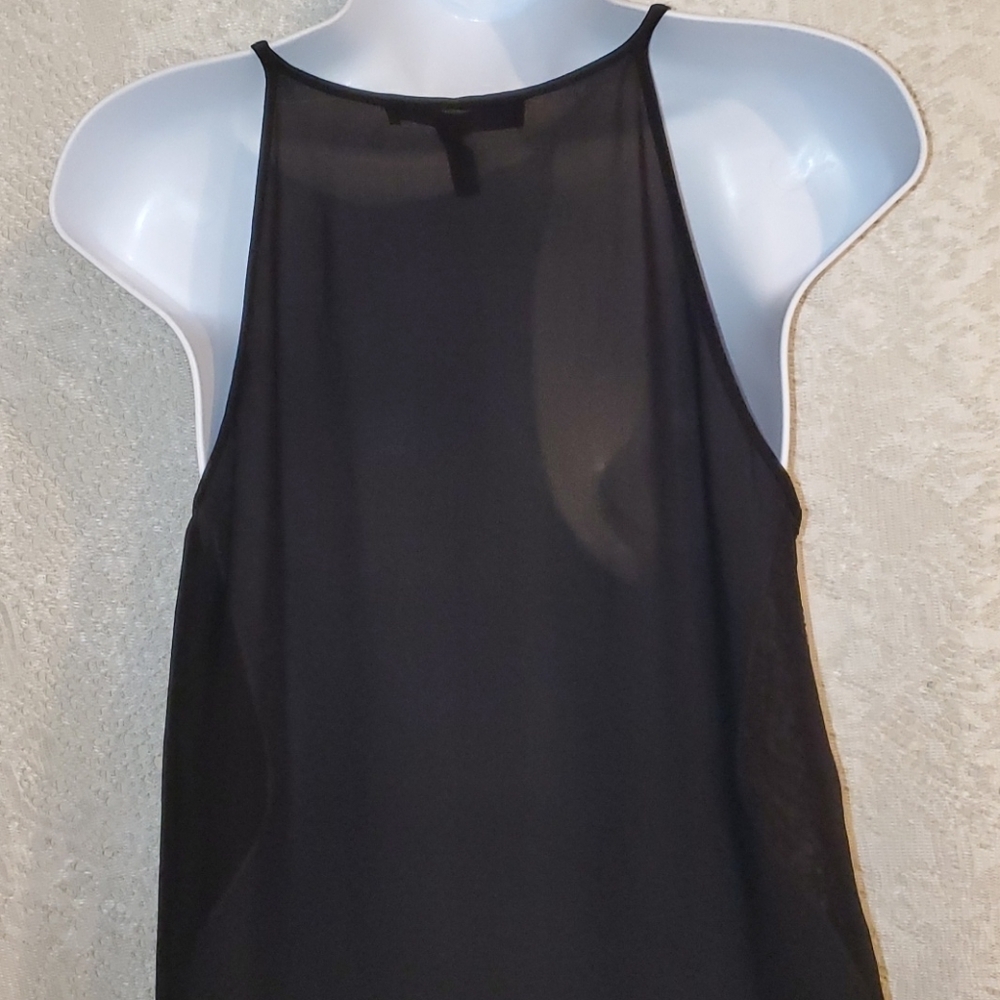 BCBGmaxazria asymmetrical thin black dress - Picture 10 of 12